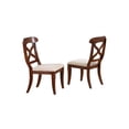 thumbnail image 1 of Sunset Trading Andrews Dining Chair Distressed Chestnut - Set of 2, 1 of 1