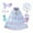 Purple, variant on FASHOFT Summer Outfits Set For Girls Party With Star Wand Glitter Headband Jewelry Cape For Birthday Dress Up Cloak Girl Clothing Sets Blue