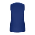thumbnail image 6 of cocolona Womens Tank Tops with Built in Bras V Neck Sleeveless Ribbed Shirts Summer Casual Solid Color Tops, 6 of 8