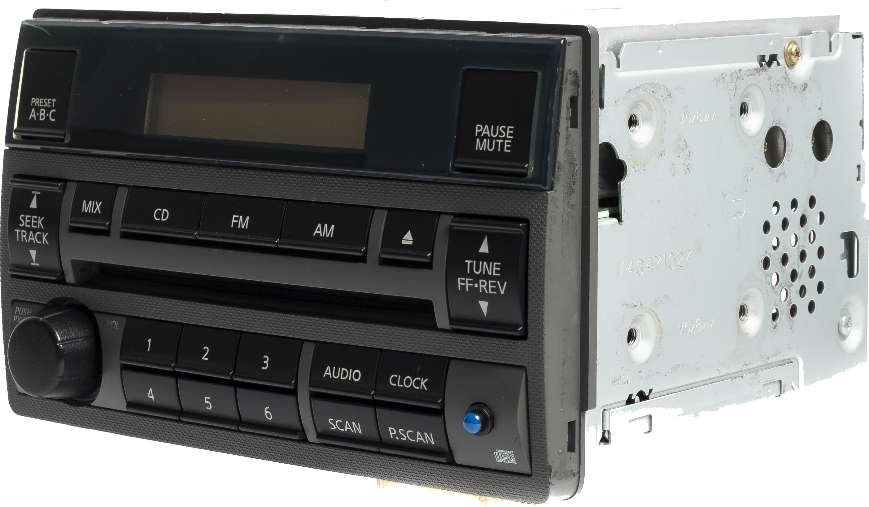 Restored 20052006 Nissan Altima AM FM Radio CD Player w Bluetooth Gray Part 28185ZB00A (Refurbished)