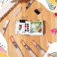 thumbnail image 2 of 12 Unidades Mini Portátil Acuarela Conjunto para Pintores Artistas Estudiantes Pintura Suministros C, 2 of 5
