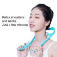 thumbnail image 1 of Neck Roller High Elasticity Anti-Slip Manual Pressure Point Therapy Neck Massage Relieve Tool for Home Use, 1 of 8