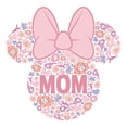 thumbnail image 2 of Mens Minnie Mouse Bow Icon Mom Flower Pattern T Shirt, 2 of 5