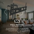 onn. Corner TV Wall Mount for 37" to 70" TV