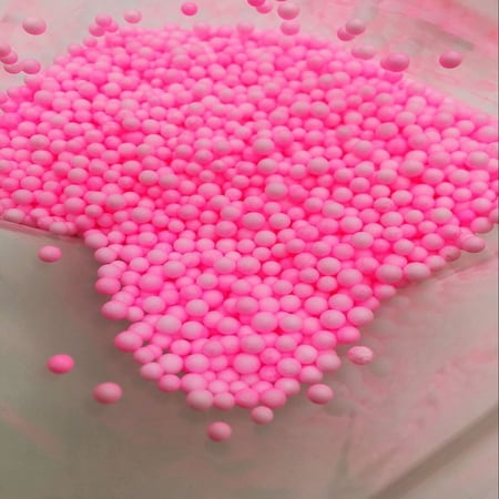 Polystyrene Styrofoam Plastic Foam Mini Beads Ball DIY Assorted Colors ...