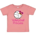 thumbnail image 3 of Inktastic Volleyball Butterfly Princess Girls Baby T-Shirt, 3 of 5