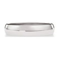 thumbnail image 2 of Men's Solid 10K White Gold 4mm Traditional Classic Plain Wedding Band (Available Ring Sizes 7-14) Size 9, 2 of 5