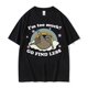 thumbnail image 4 of Camiseta "My Chronic Pain Is But This Ass Is Iconic" para hombre y mujer, camiseta divertida de mapache Meme, Tops Vintage Kawaii para parejas, 4 of 5