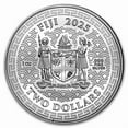 thumbnail image 2 of 2025 Fiji 1 oz Silver Year Of The Snake BU-Matte UHR, 2 of 4
