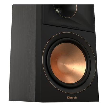 Klipsch - Reference Premiere Dual 6.5" 400-Watt Passive 2-Way Bookshelf Speaker (Pair) - Ebony