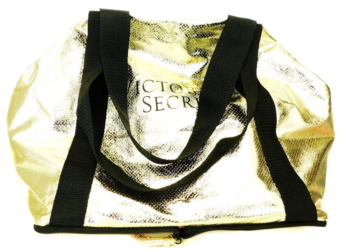 victoria secret tote bag with zipper