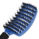 thumbnail image 5 of 4x Cepillo para el cabello desenredante con sin frizz, alfileres de nailon con ventilación curvada, peine para el cabello, masaje para el cuero Baoblaze Cepillo de pelo desenredante de paleta, 5 of 8