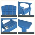 thumbnail image 3 of ACEGOSES 4 Pcs Adirondack Chair Weather Resistant for Patio Garden, Backyard,Porches and Indoors,Navy Blue, 3 of 5