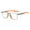 Orange, variant on Photochromic Progressive Multifocus Reading Glasses Blue Light Blocking Multifocal Readers Spring Hinge Sunglasses, 400 Degrees