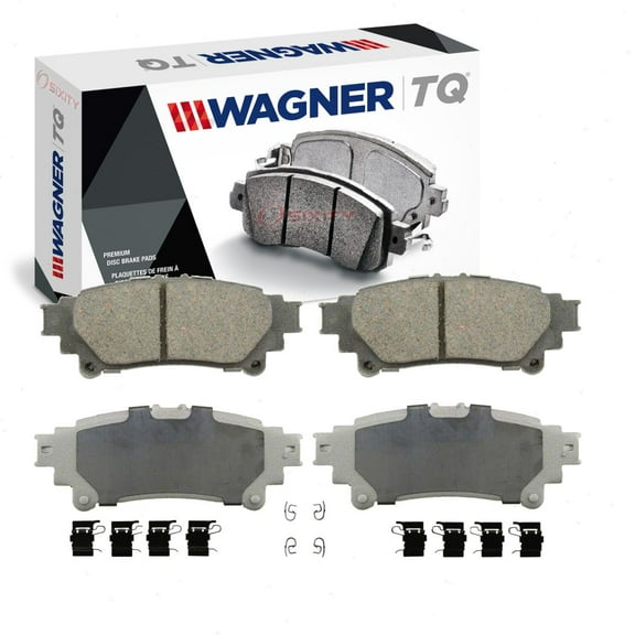Wagner Rear TQ Disc Brake Pad Set compatible with Toyota Sienna 2011-2018