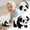 White, variant on Realistic Walking Panda Interactive Stuffed Animal Cuddly Companion Toy With Lifelike Motion And Sounds For All Ages