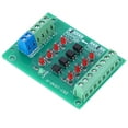 thumbnail image 2 of Loewten Module de Niveau de Signalisation de Tension, Module PLC, Module d'Isolation Opticoupleur 4 Canaux Carte de Conversion de Tension de Signal PLC DST1R8PN, 2 of 8