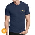 thumbnail image 2 of DelSol Men Crew Tee - Wanderlsut - Indigo, 1 Pc T-Shirt (2XL), 2 of 3
