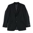 thumbnail image 2 of Ralph Lauren Mens Texture Two Button Blazer Jacket, Blue, 38 Regular, 2 of 2