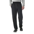 thumbnail image 4 of Fruit of the Loom Men's Elastic Bottom Sweatpant-Black-4XL, 4 of 4