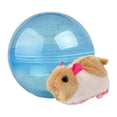 thumbnail image 2 of Juguete electrónico para gatos, juguetes de ejercicio para mascotas pequeñas, juguete con forma de pelota rodante, juguete para provocar gatitos y Hámster amarillo, 2 of 8