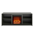 thumbnail image 5 of Mainstays Fireplace TV Stand for TVs up to 65", Espresso, 5 of 14