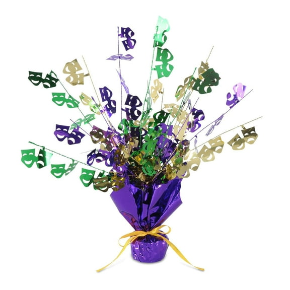12 Pack Beistle Mardi Gras Centerpiece