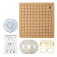 thumbnail image 3 of Macrame Board DIY Braiding Plate for Braiding Knitting Crocheting 30x30cm Round, 3 of 8
