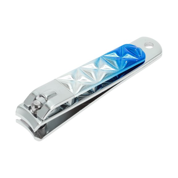 Unique Bargains 1 Pc Portable Gradient Large Nail Clippers Toenail Clippers Blue