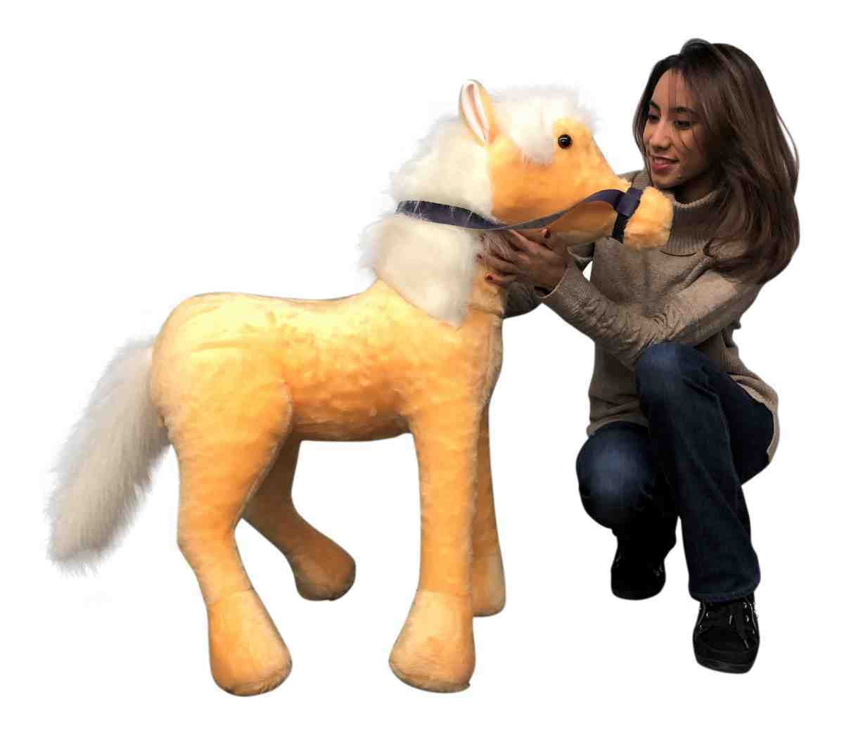 big plush horse
