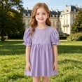 thumbnail image 2 of Bigetiay Girls Summer Dresses Fashionable Casual Wear for Kids Outdoor Party Daily Outfit, Size 4-5 Years, 2 of 5