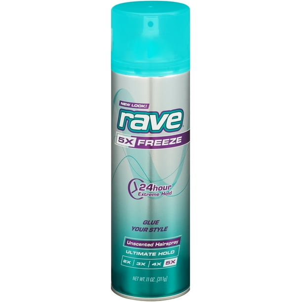 Rave® 5x Freeze Ultimate Hold Unscented Hairspray 11 oz. Can