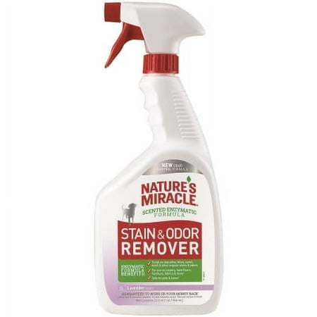 Nature’s Miracle Stain and Odor Remover Dog, Odor Control Formula, Lavender Scent