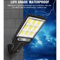 thumbnail image 4 of Cateissary Luces de pared solares LED, farola de inducción corporal, 3 modos, Sensor impermeable, iluminación de seguridad, lámpara COB para camino de Iluminación y accesorios Cateissary HA073394-01, 4 of 6
