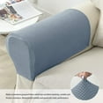 thumbnail image 4 of Anti-Slip Spandex Stretch Fabric Sofa Armrest Cover Set Slipcover,Armchair,Couch Protector for Upholstered Furniture Fitted Jacquard Design Material, 4 of 6
