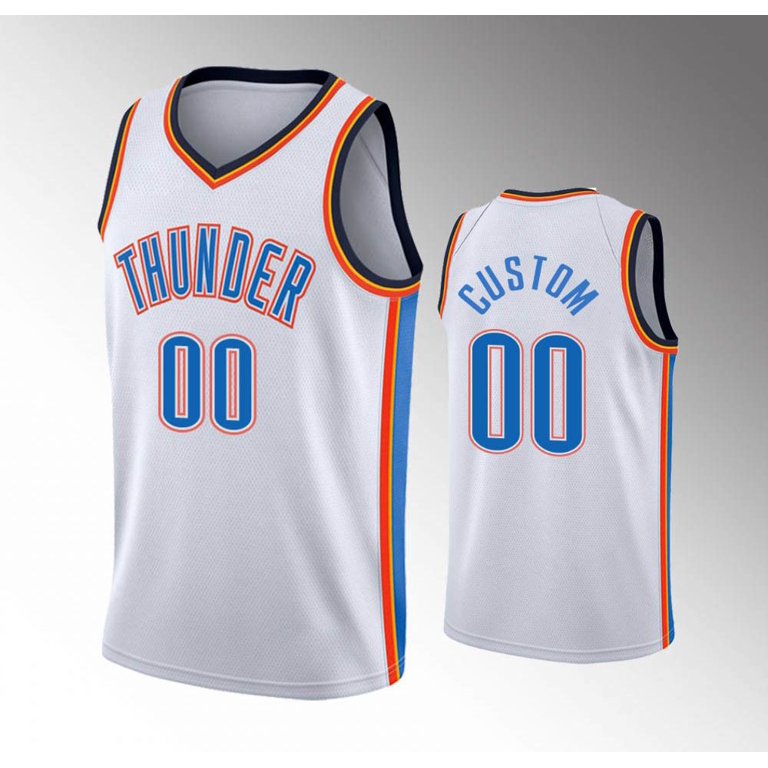 NBA_ Jersey Oklahoma City''Thunder''Men Shai Gilgeous-Alexander Chris Paul  Danilo Gallinari Association Custom Jersey 