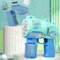 thumbnail image 5 of Pistola de burbujas eléctrica yuxing Máquina de burbujas Azul Juguete para niños, 5 of 5