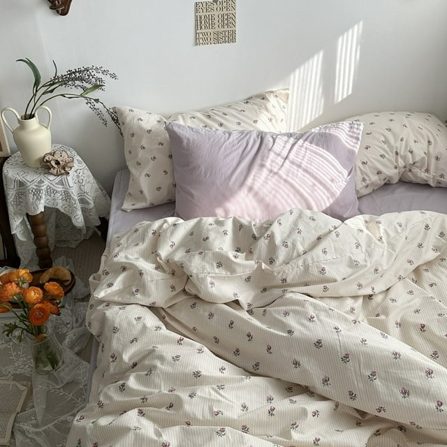 Doughnut Soft And Cute Donut Bedding Set Ins Linen And Duvet Cover With Pillowcases Single Double Full Size For Kids Adults