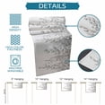 thumbnail image 6 of Eucalyptus Leaves Table Runner 90 Inches Long Farmhouse Dress Scarves, Grey Summer Botanical Weeping Dining Tablerunner for Coffee Table/Kitchen Island/Party Décor, 13" x 90", 6 of 8