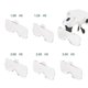 thumbnail image 2 of Hands Free Magnifying Glasses With 2 Led Lights 5 Interchangeable Lenses 1.0x To 3.5x, 2 of 5
