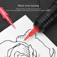 thumbnail image 2 of Ballpoint Pen Tattoo Cartridges with Membrane 10pcs Apprentice Cartridge Tattoo Needles with Ball Point for Pen Tattoo Gun Dotwork Drawing Practice on Papers for Beginners and Artists, 2 of 7