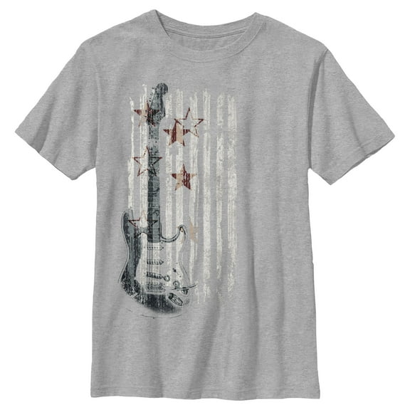 Boy's Lost Gods Guitar And Stars  Graphic T-Shirt