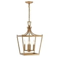 thumbnail image 4 of SAFAVIEH Nichi 4 Light Industrial Pendant, Gold Painted, 4 of 6