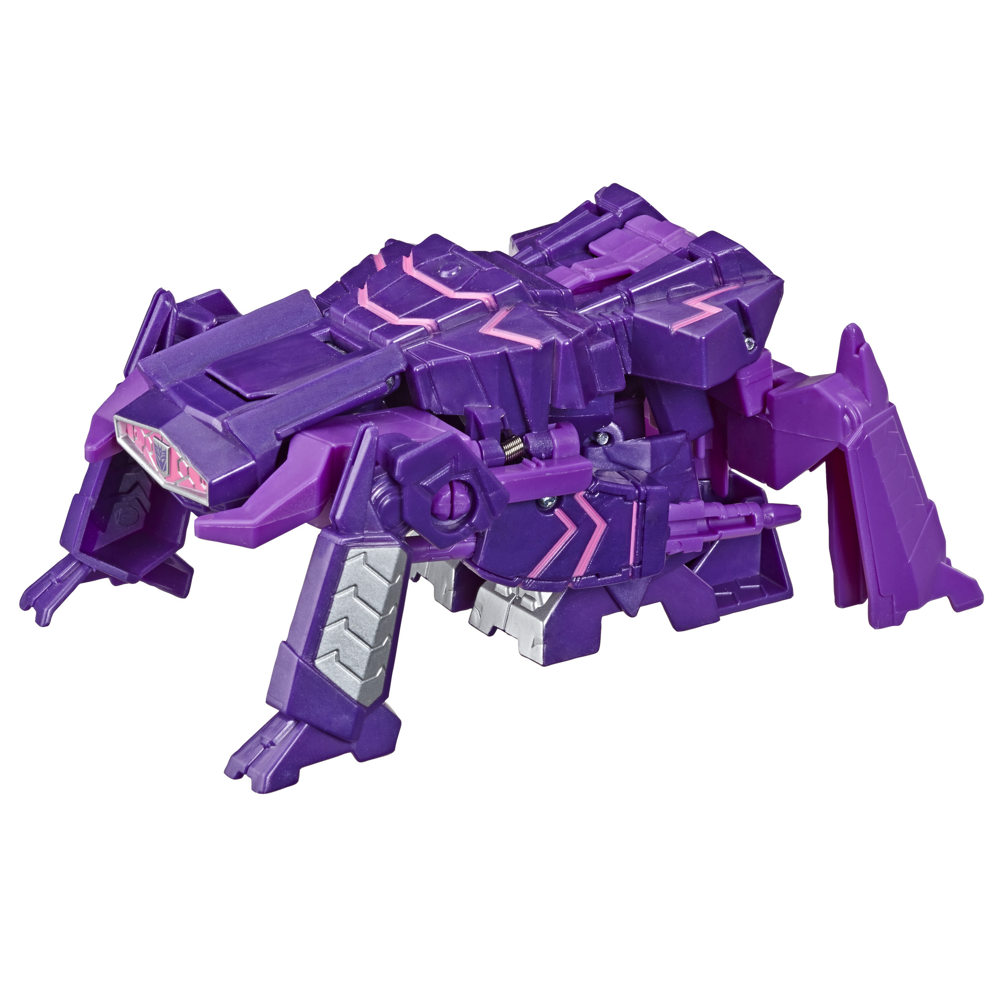 Transformers Cyberverse Action Attackers: 1-Step Changer Shockwave Action Figure - image 3 of 10