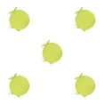thumbnail image 1 of relayinert 1/2/3/5 Confort et Durabilité des Chaises Coussin Rond Doux et Confortable Jaune Vif 5PCS, 1 of 6