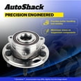 thumbnail image 6 of AutoShack Front Wheel Hub Bearing Pair Driver and Passenger Side Replacement for 2005-2012 Nissan Pathfinder 2005-2015 Xterra 2005-2019 Frontier 2009-2012 Suzuki Equator 4.0L 4WD 6-Lug HB615067PR, 6 of 6