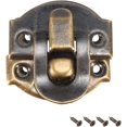 thumbnail image 1 of Pestillo para maleta de 10 piezas, pestillo para cajas de madera de tamaño pequeño con tornillos de bronce esquí esquí Gafas de esquí, 1 of 4