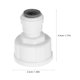 thumbnail image 2 of TEHAUX 3Ud Conector Recto Plástico Fácil Instalación Para De Purificación De Agua, 2 of 8
