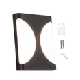 thumbnail image 3 of Aplique de pared LED para exteriores, resistente a la lluvia, de aluminio, para patio encontrar, 3 of 9