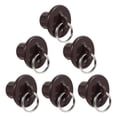 thumbnail image 5 of 6 Pieces Outdoor Blinds Caps Roller Shutters Rings Shade Parts SUN Resistant Brown for Deck Sunshades Systems, 5 of 9